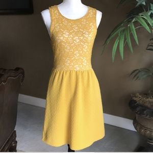 Maeve Lace Bodice Dress